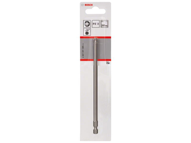 Extra Hard Screwdriver Bit PZ3 x 152mm