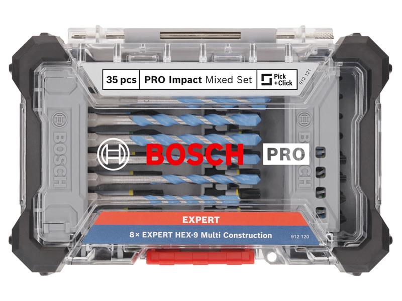 PRO Impact Mixed Set, 35 Piece