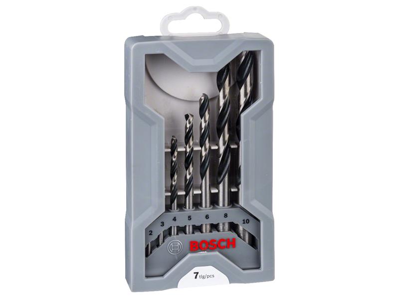 HSS Twist PointTeQ Drill Bit Set, 7 Piece