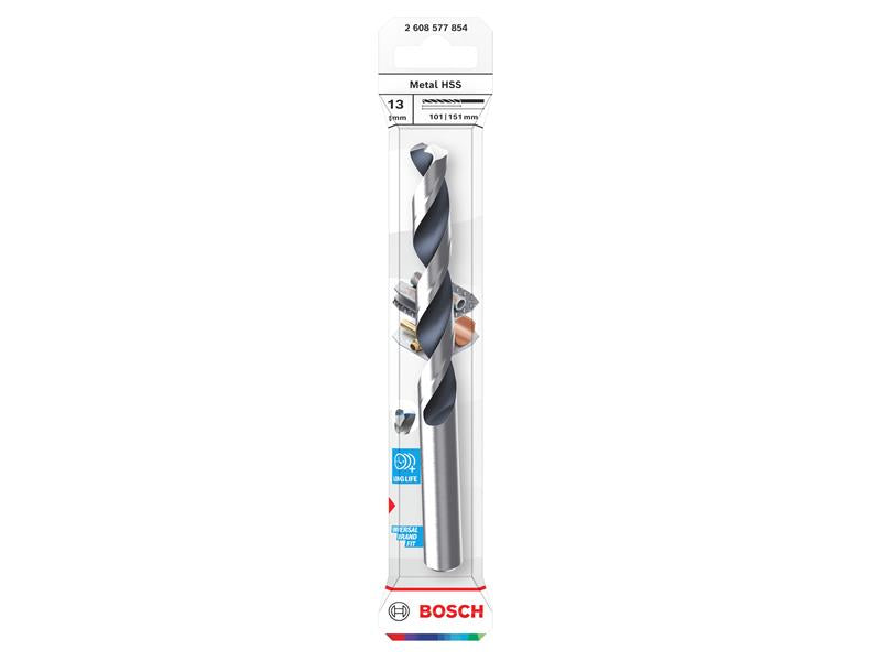 Metal HSS Twist Drill Bit 13 x 101 x 151mm