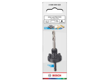 Arbor and Pilot Drill 32-210mm