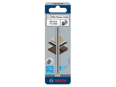 Pro Planer Blade 82 x 5.5 x 1.1mm