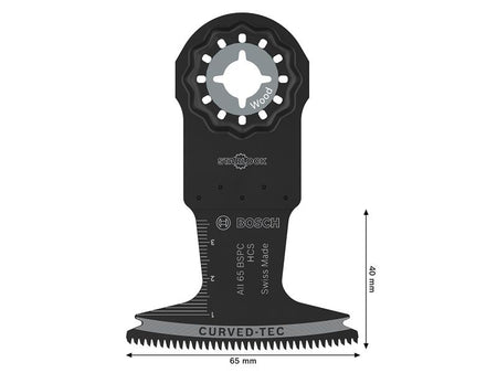 AII 65 BSPC Plunge Cut Curved Blade 65mm