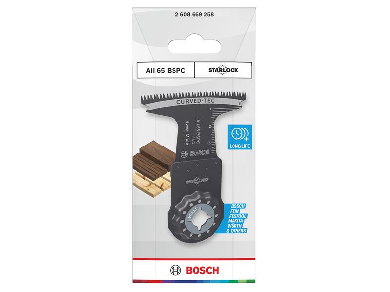 AII 65 BSPC Plunge Cut Curved Blade 65mm