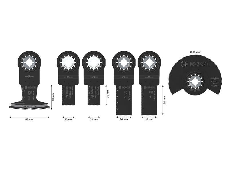 Wood & Soft Metal Set, 6 Piece