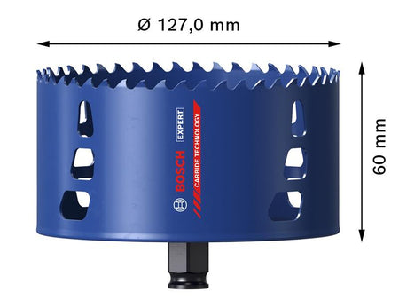 EXPERT Multi Material PC Plus Hole Saw 127mm