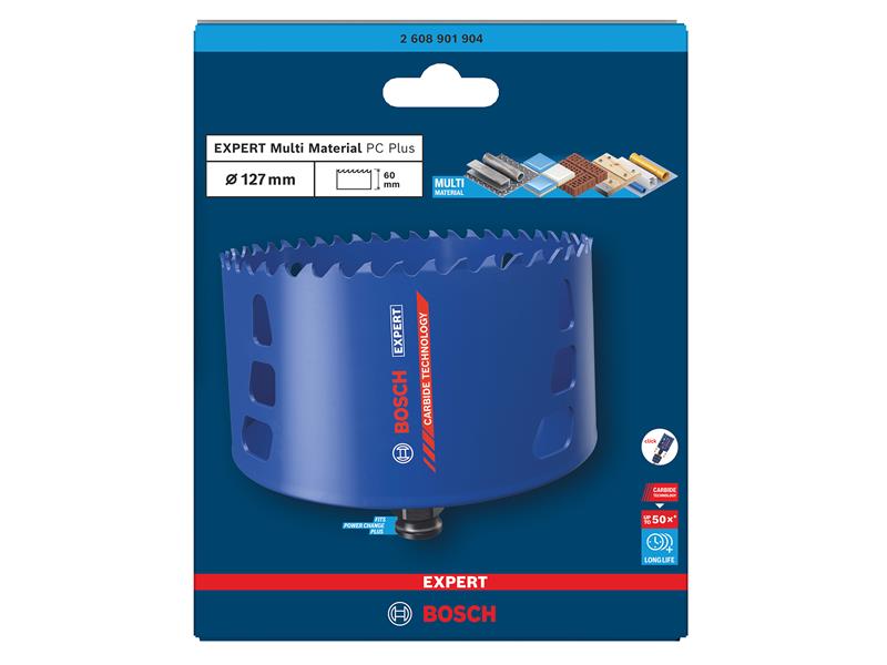 EXPERT Multi Material PC Plus Hole Saw 127mm