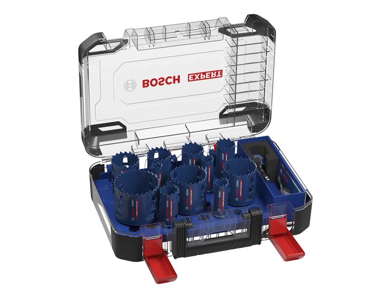 EXPERT Multi Material PC Plus Hole Saw Set, 14 Piece