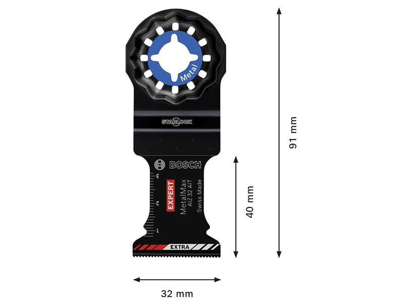 EXPERT AIZ 32 AIT MetalMax Plunge Cut Blade 32 x 40mm