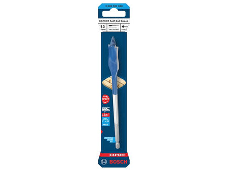 EXPERT Self Cut Speed Spade Drill Bit 12 x 100 x 152mm