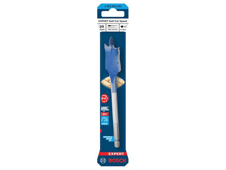 EXPERT Self Cut Speed Spade Drill Bit 20 x 100 x 152mm