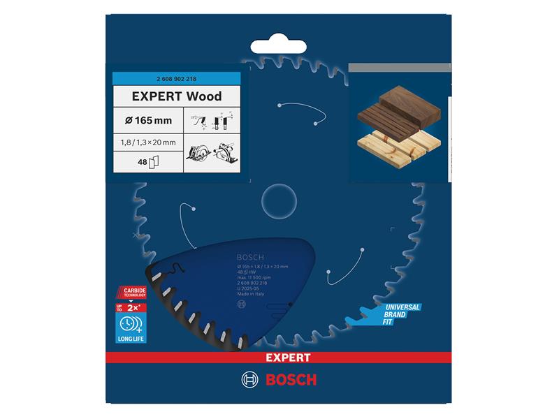 EXPERT Wood Circular Saw Blade 165 x 20mm x 48T