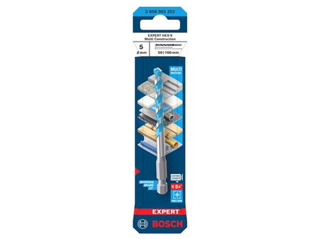 EXPERT HEX-9 Multi Construction Drill Bit 5 x 50 x 100mm