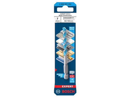 EXPERT HEX-9 Multi Construction Drill Bit 7 x 60 x 100mm