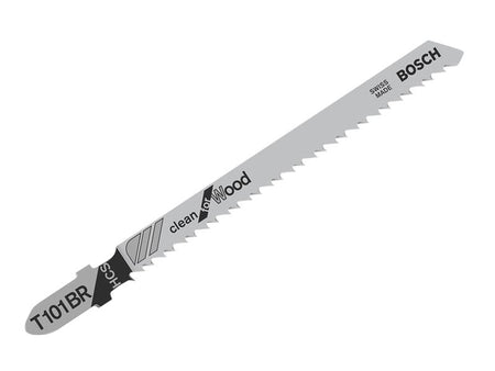T 101 BR Clean for Wood Jigsaw Blades 100mm Pack of 5