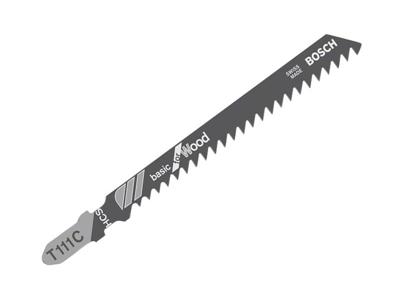 T 111 C Basic for Wood Jigsaw Blade 100mm Pack of 5