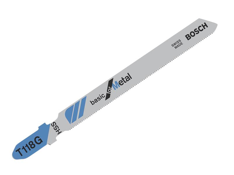 T 118 G Basic for Metal Jigsaw Blade 92mm Pack of 5