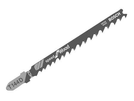 T 144 D Speed for Wood Jigsaw Blade 100mm Pack of 5