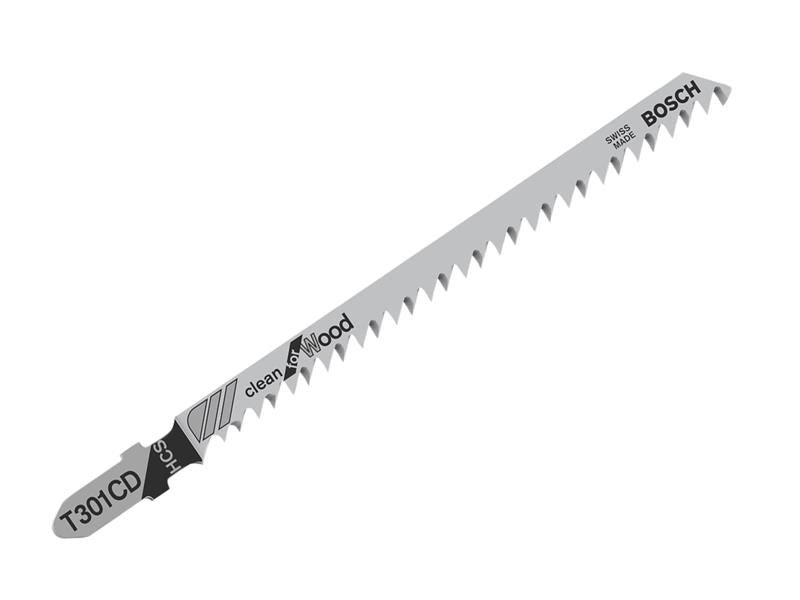 T 301 CD Clean for Wood Jigsaw Blade 100mm Pack of 5