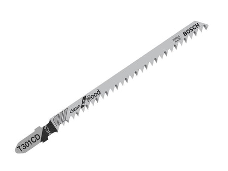 T 301 CD Clean for Wood Jigsaw Blade 100mm Pack of 5