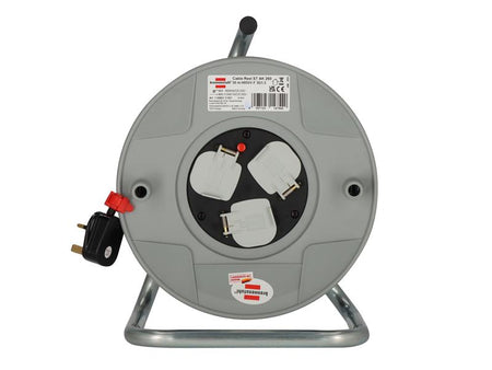 AK 260 Cable Reel 240V 13A 3-Socket 50m