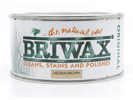 Wax Polish Medium Brown 200g
