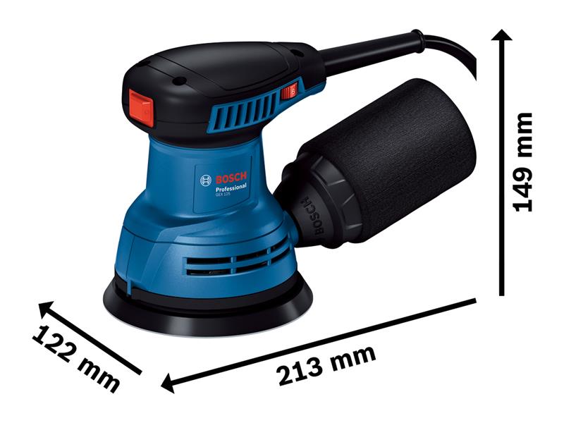 Bosch GEX 125 Professional Orbital Sander 290W 240V