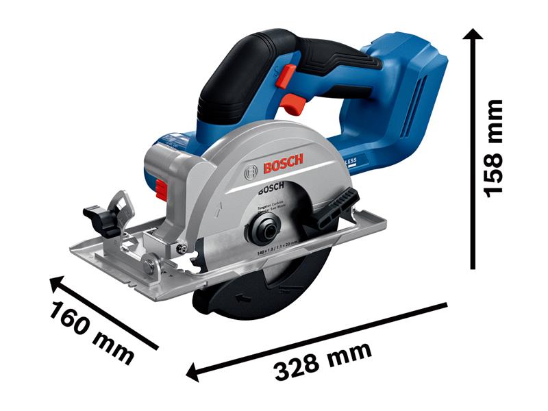 Bosch GKS 18V-51 Professional Circular Saw 18V Bare Unit