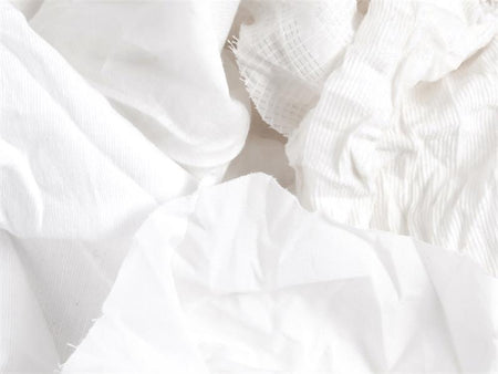 White No1 Cotton Wipers 10kg