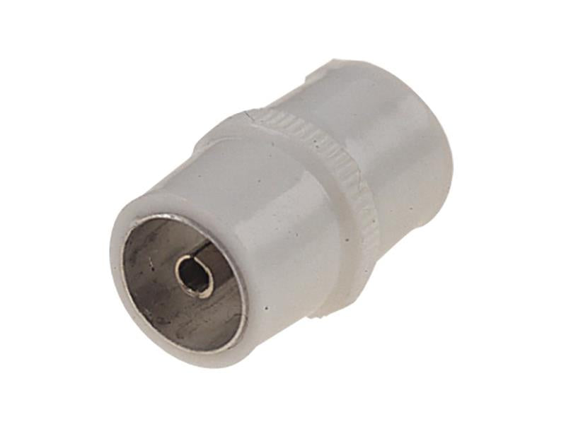Coax Coupler White 7118NB