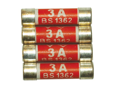 Fuses 3 Amp x 10 SP3
