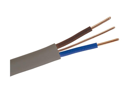 6242Y 2.5mm2 Twin & Earth Cable Grey 50m FL32D
