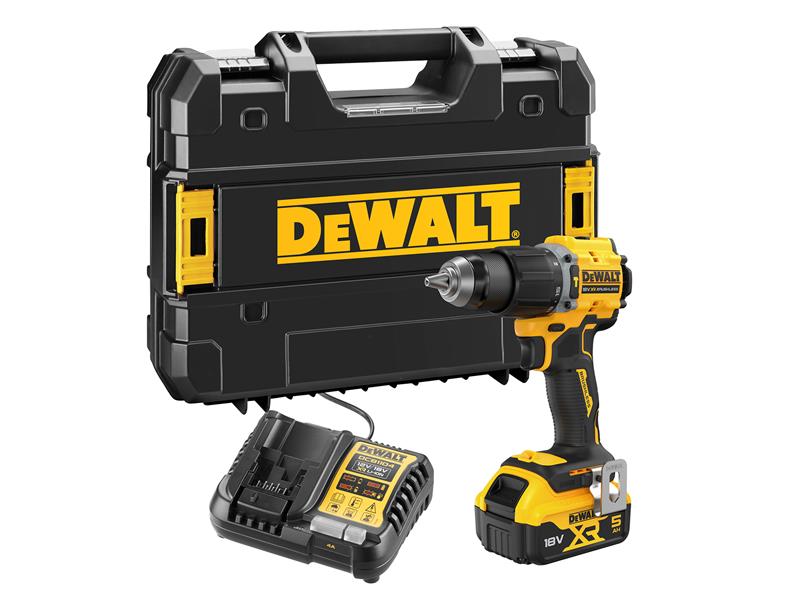 DCD799P1T XR Brushless Combi Drill 18V 1 x 5.0Ah Li-ion