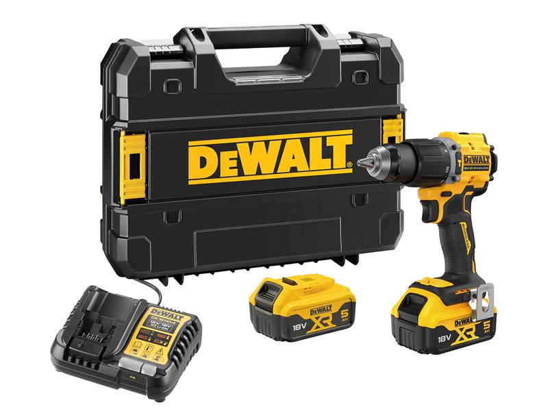 DCD799P2T XR Brushless Combi Drill 18V 2 x 5.0Ah Li-ion