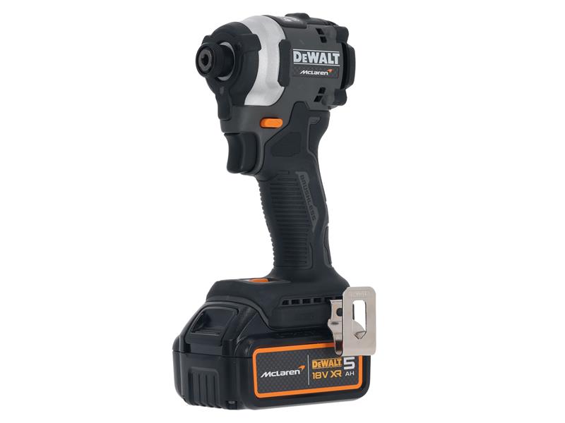 DCF85MP2T McLaren F1 XR Brushless 1/4in Impact Driver 18V 2 x 5.0Ah Li-ion
