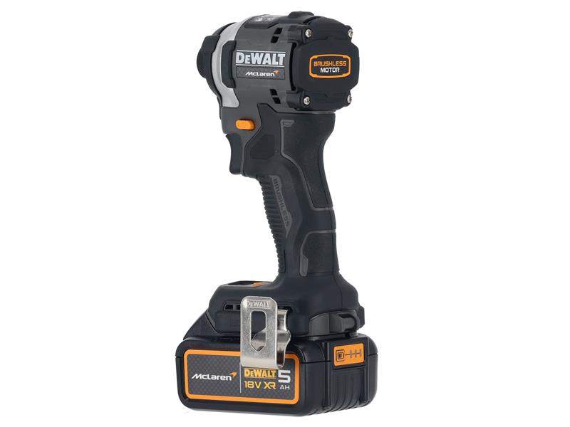 DCF85MP2T McLaren F1 XR Brushless 1/4in Impact Driver 18V 2 x 5.0Ah Li-ion