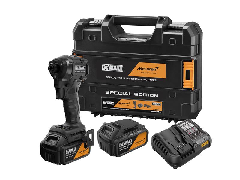 DCF86MP2T McLaren F1 Impact Driver 18V 2 x 5.0Ah Li-ion