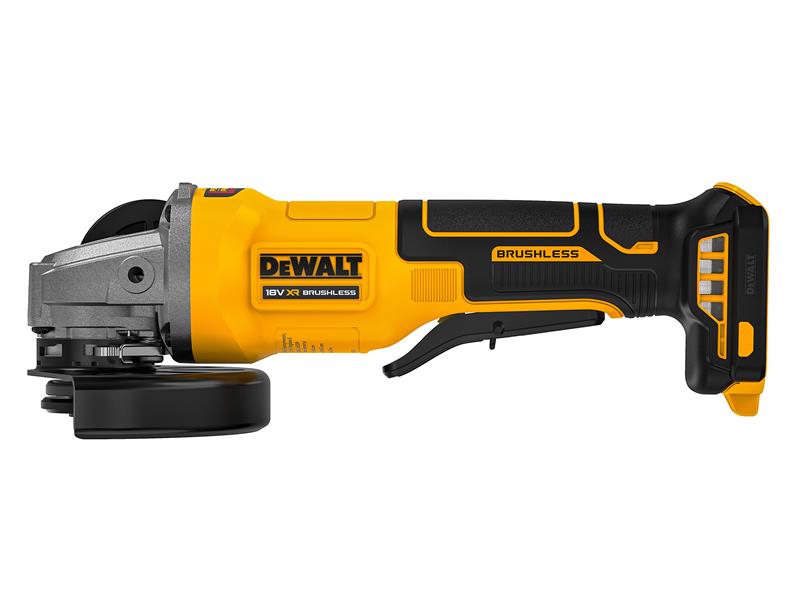 DCG408N XR Brushless Paddle Switch Angle Grinder 125mm 18V Bare Unit