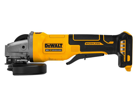 DCG408N XR Brushless Paddle Switch Angle Grinder 125mm 18V Bare Unit