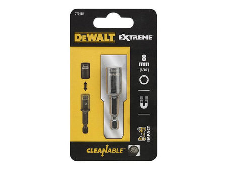 DT7465 Impact Ready Cleanable Nut Driver 8mm