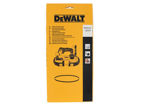 DT8477 Portable Band Saw Blade 899 x 18 TPI (3 Pack)