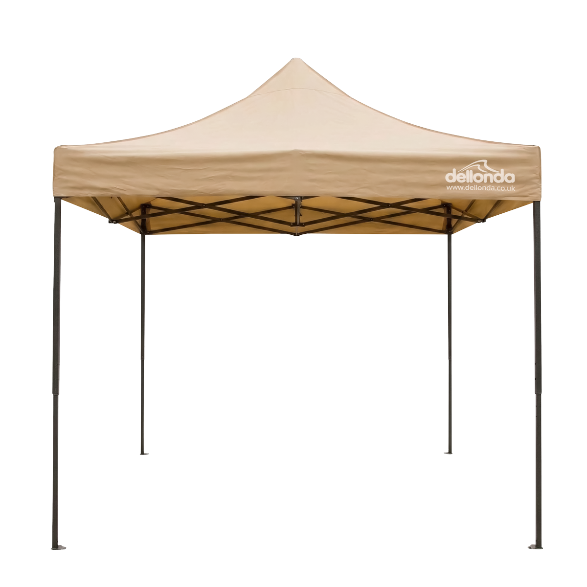 Sealey Dellonda 3x4.5m Pop-Up Gazebo Canopy with Water-Resistant Carry Bag, Stakes & Weight Bags - Beige Model No-DG305