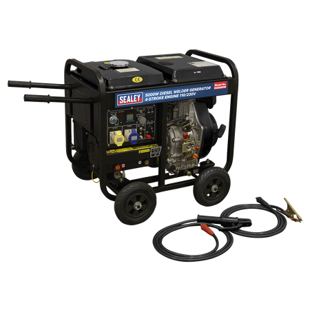 Sealey 5000W Diesel Welder Generator 4-Stroke Engine 110/230V Model No-DG5000W