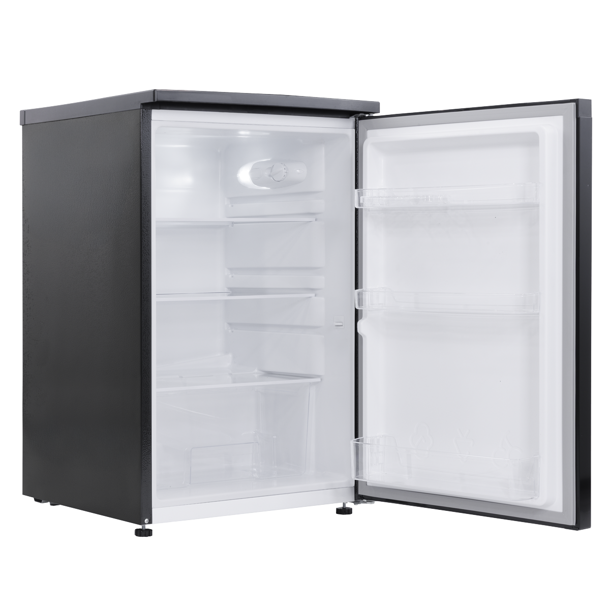 Sealey Baridi 55cm Undercounter Larder Fridge, 130L Capacity - Black Model No-DH247