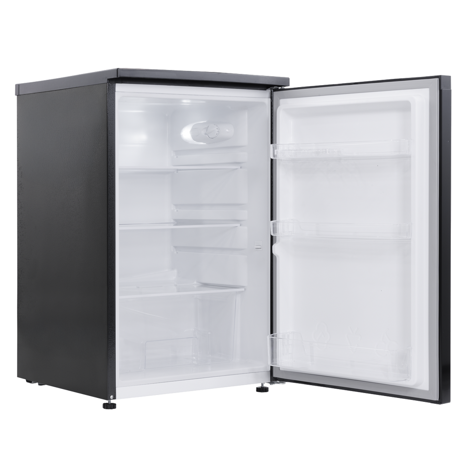 Sealey Baridi 55cm Undercounter Larder Fridge, 130L Capacity - Black Model No-DH247