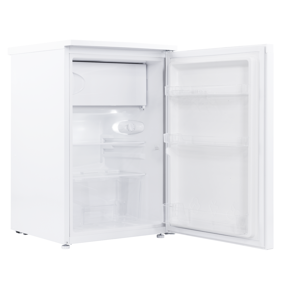 Sealey Baridi 55cm Freestanding Undercounter Fridge with Ice Box 107L - White Model No-DH248