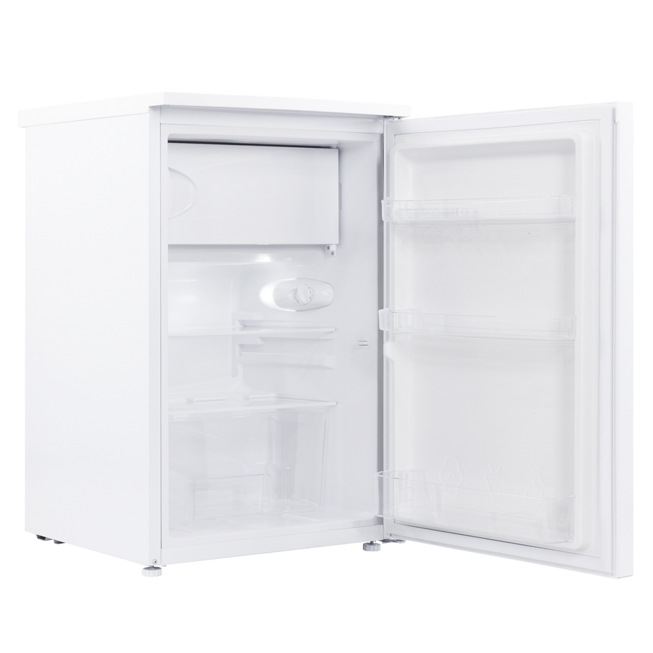 Sealey Baridi 55cm Freestanding Undercounter Fridge with Ice Box 107L - White Model No-DH248