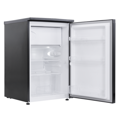 Sealey Baridi 55cm Freestanding Undercounter Fridge with Ice Box 107L - Black Model No-DH249