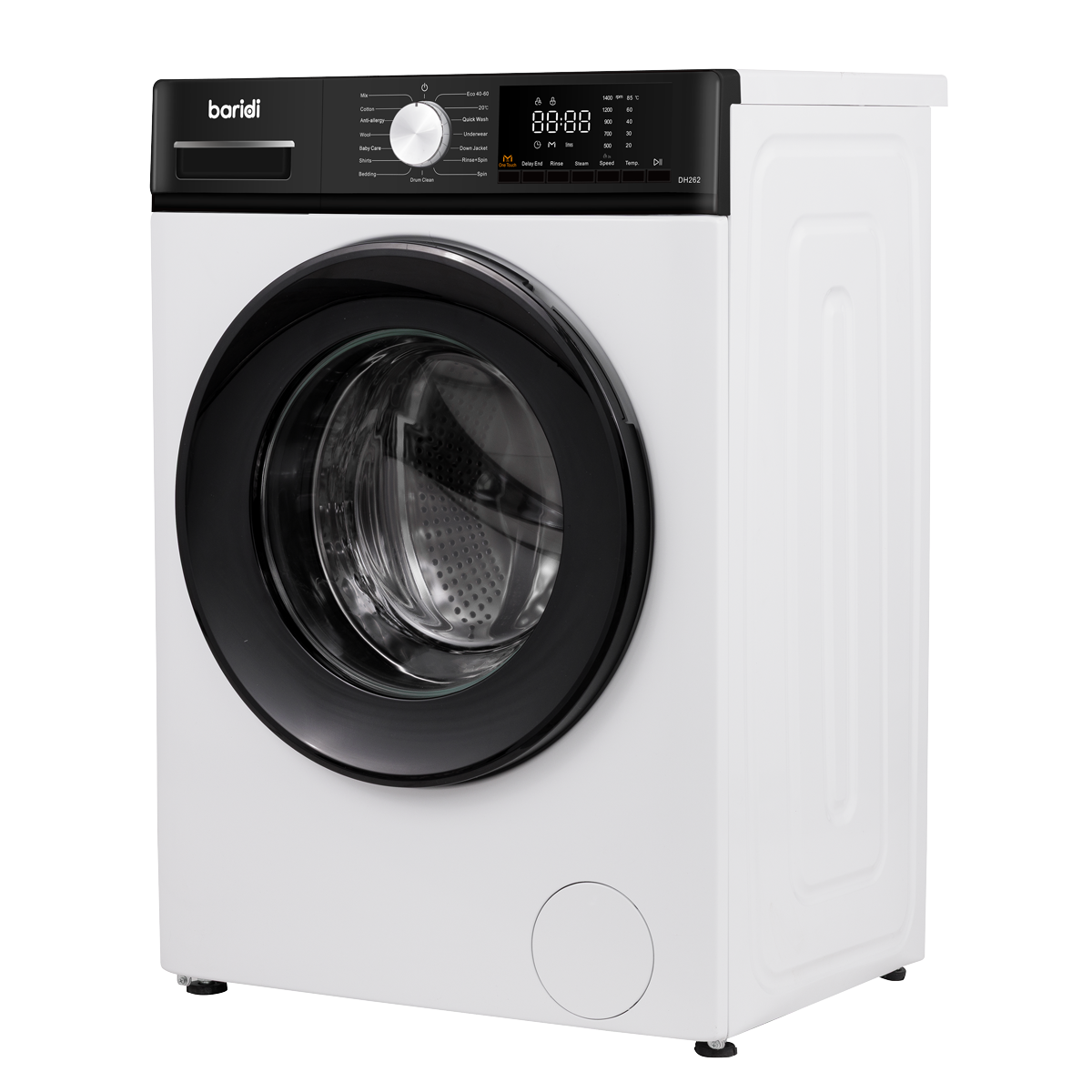 Sealey 8kg Washing Machine, Front Loading, 1400rpm Energy Rating A – White Model No-DH262
