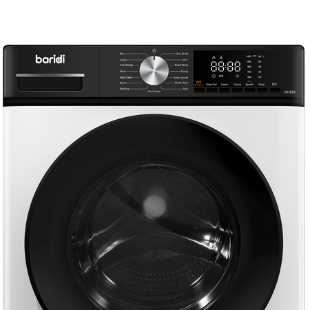 Sealey 8/5kg Washer Dryer, Front Loading, 1400rpm Energy Rating A – White Model No-DH263
